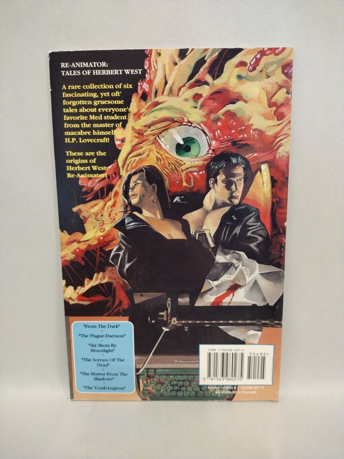 ReAnimator (1991) Adventure Comic Lot Set #2 3  Dawn OF #1-4 Tales Of H West