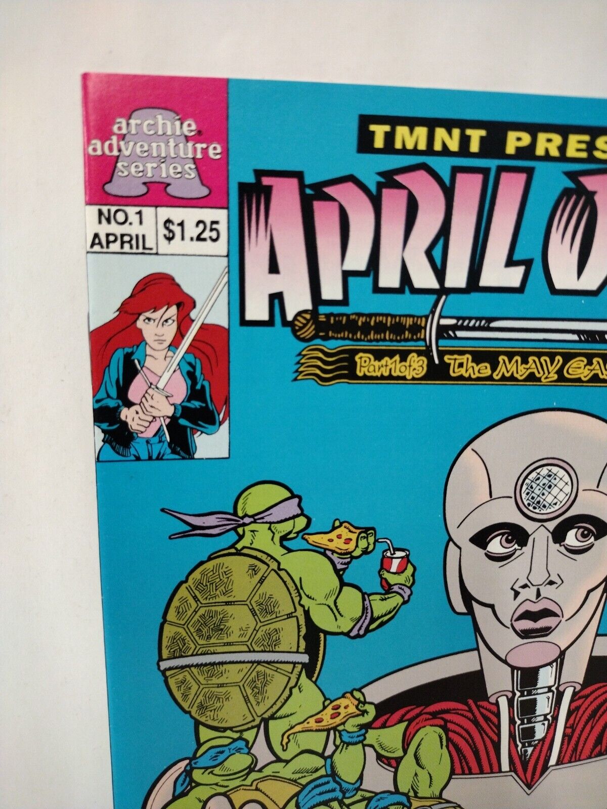 TMNT PRESENTS APRIL O'NEIL (1993) Archie Comic Lot Set  #1 2 May East Saga