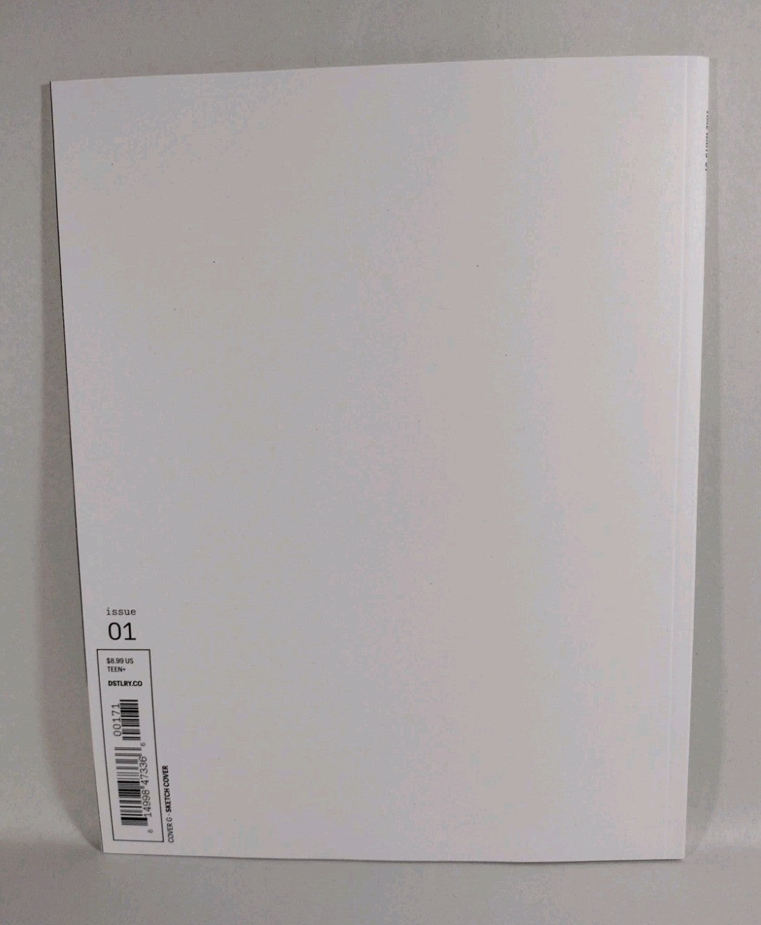 Time Waits #1 (2024) DSTLRY Blank Sketch Variant Cover New NM