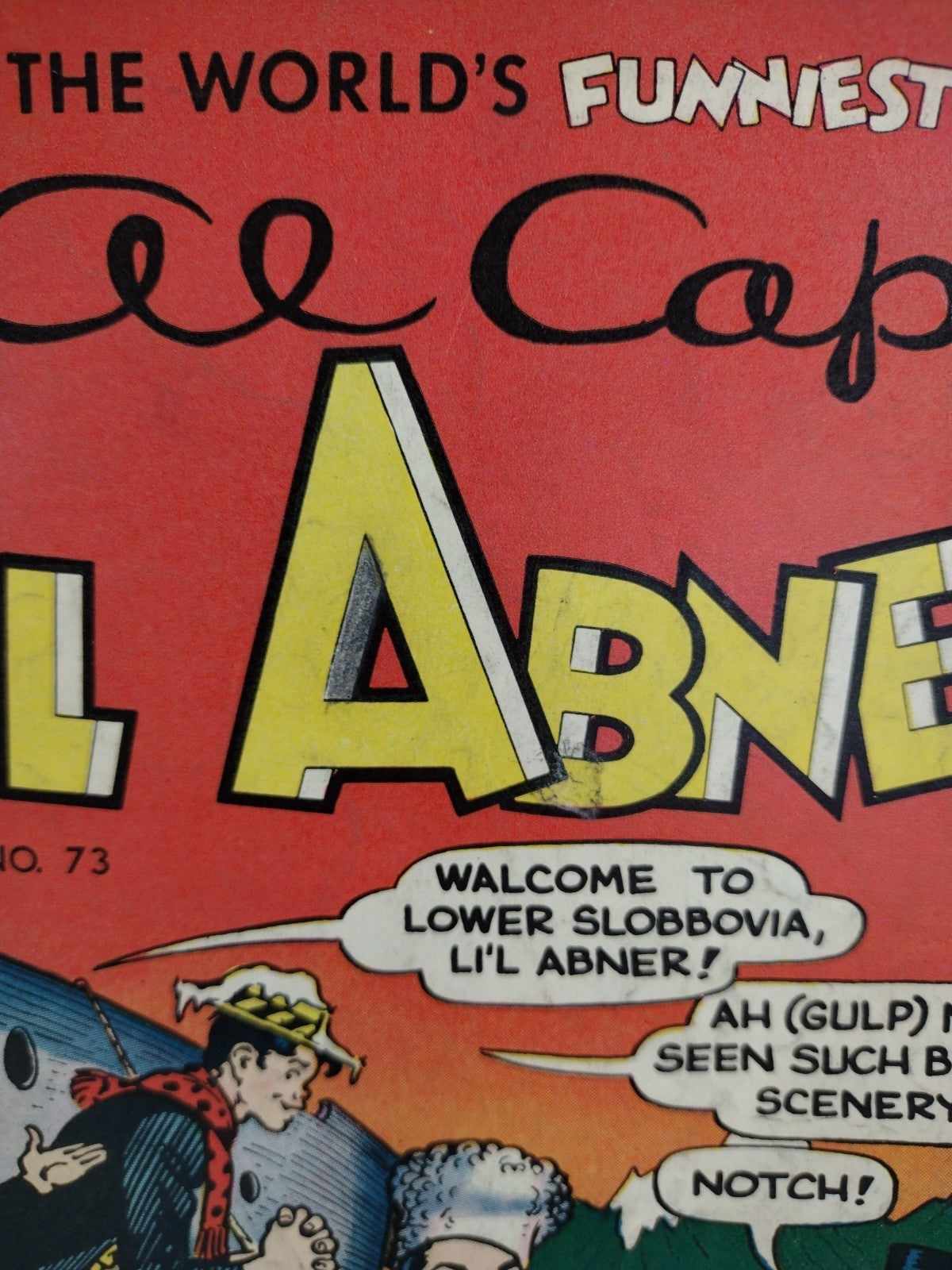 Li'l Abner #73 (1949) Al Capp Golden Age Comic Low Grade