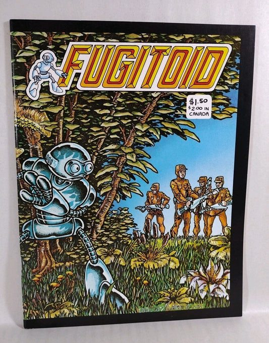 Fugitoid #1 (1985) Mirage Magazine Comic TMNT Triceritons 1st Appearance VF-NM