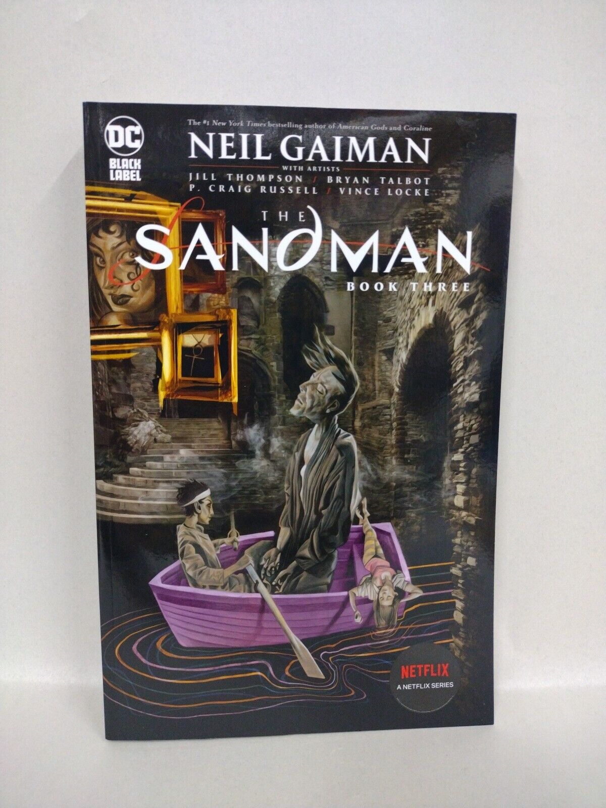 SANDMAN Book 3 (2022) DC Comics Black Label TPB SC Collects #38-56 Gaiman New