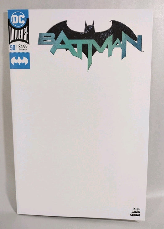 Batman #50 (2018) DC Comic Blank Sketch Variant Cover New NM