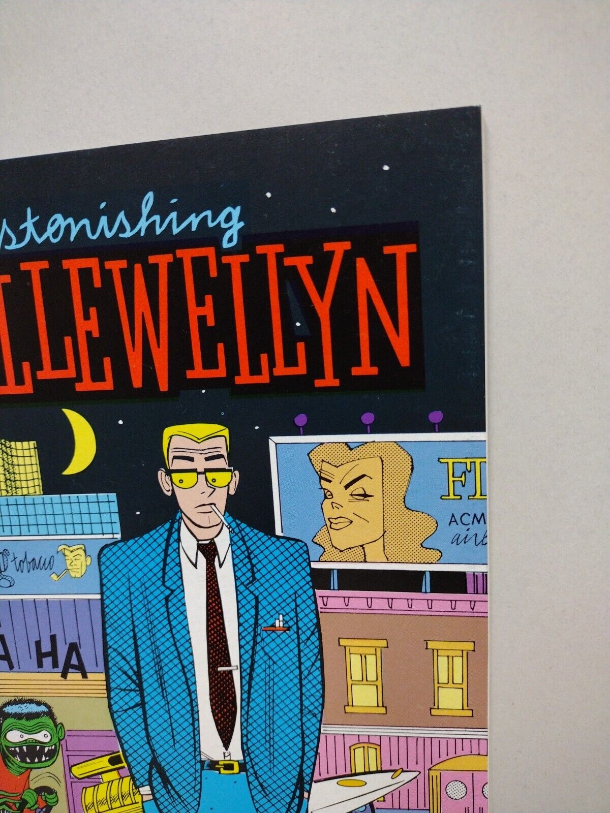 Lloyd Llewellyn (1986) #3 Daniel Clowes Fantagraphics Comic Magazine 1st Print 