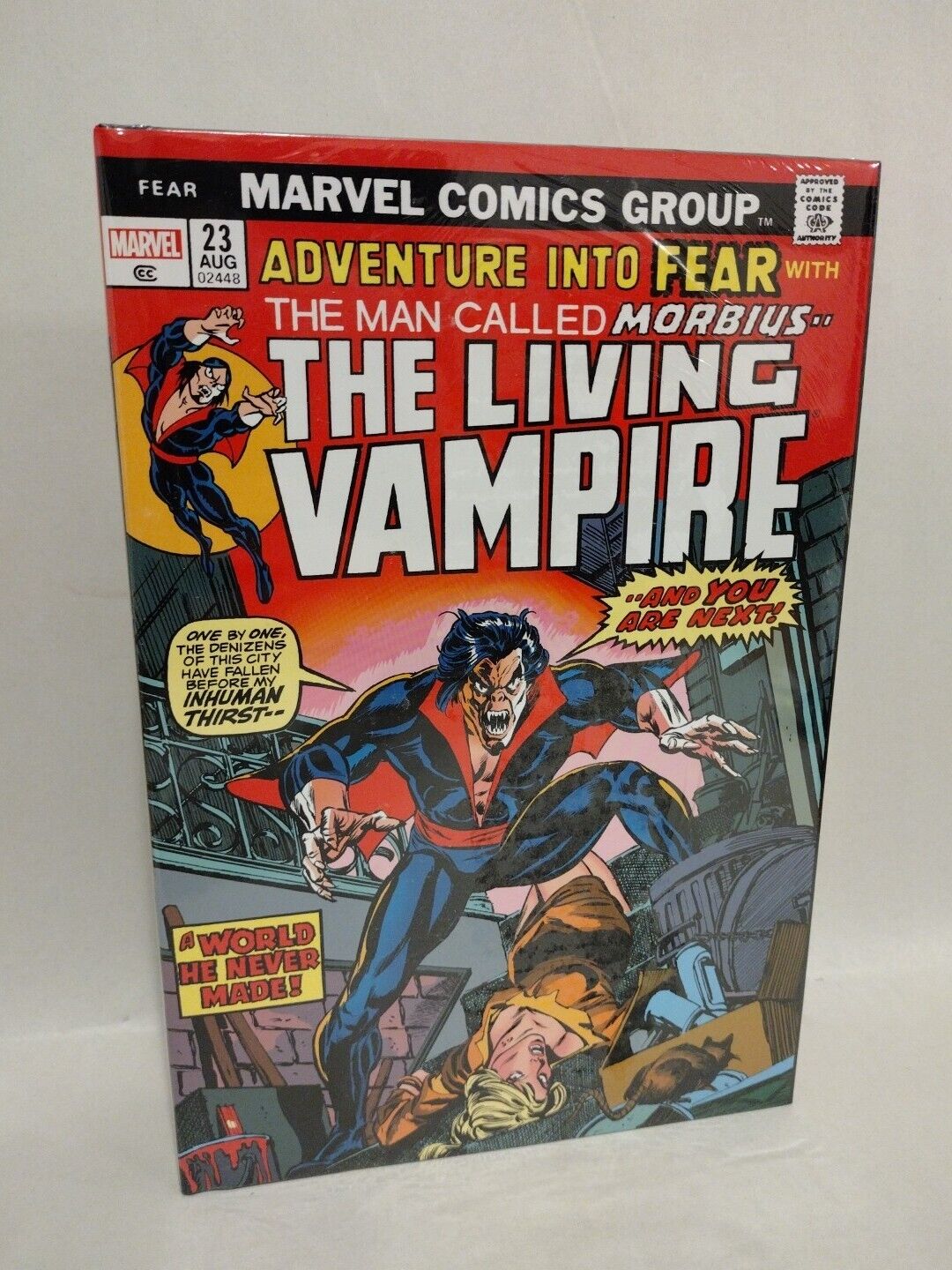 Morbius The Living Vampire Marvel Omnibus DM Variant Hardcover HC New Sealed