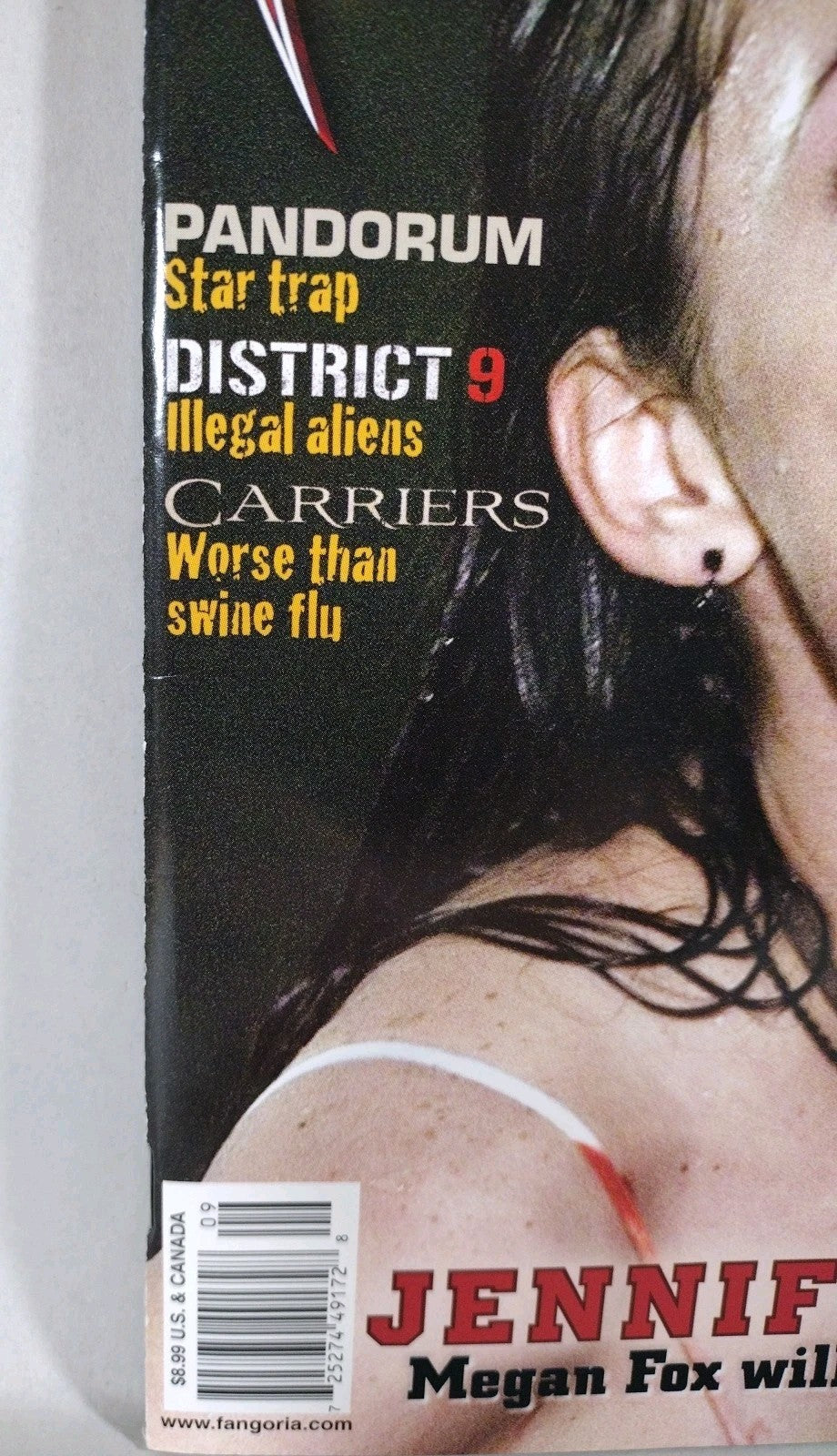 FANGORIA Magazine #286 (2009) Jennifer's Body Dead Girl Carriers I Sell The Dead