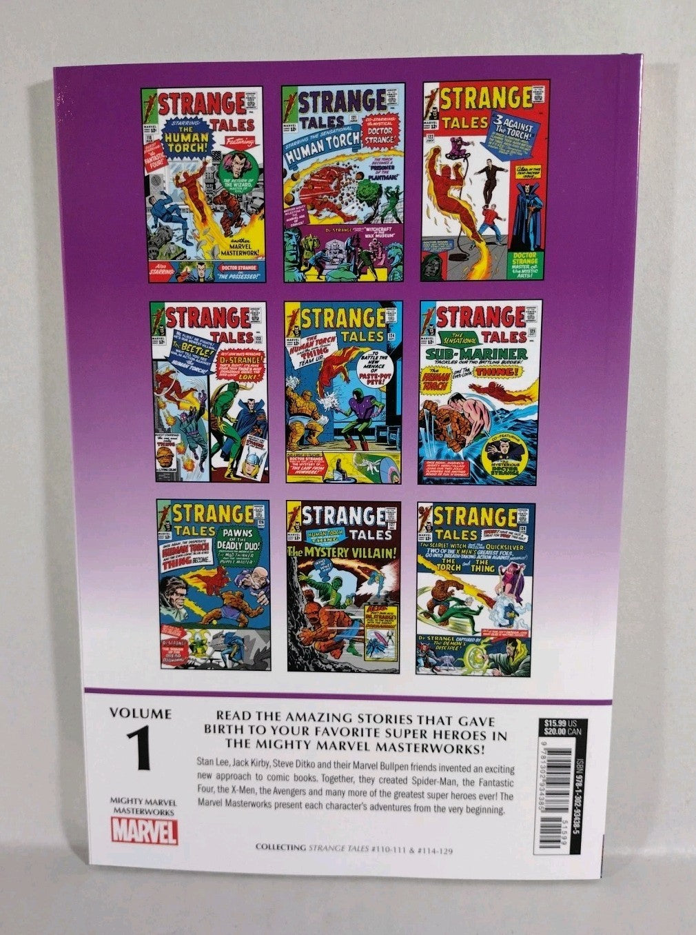 Mighty Marvel Masterworks Doctor Strange Vol 1 (2023) TPB SC Cover New