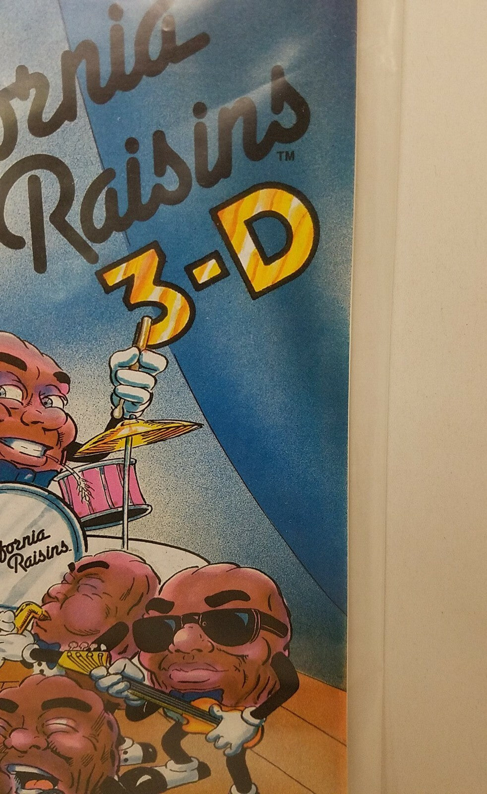 California Raisins 3-D #1 (1987) Comic Sealed W Glasses Blackthorne