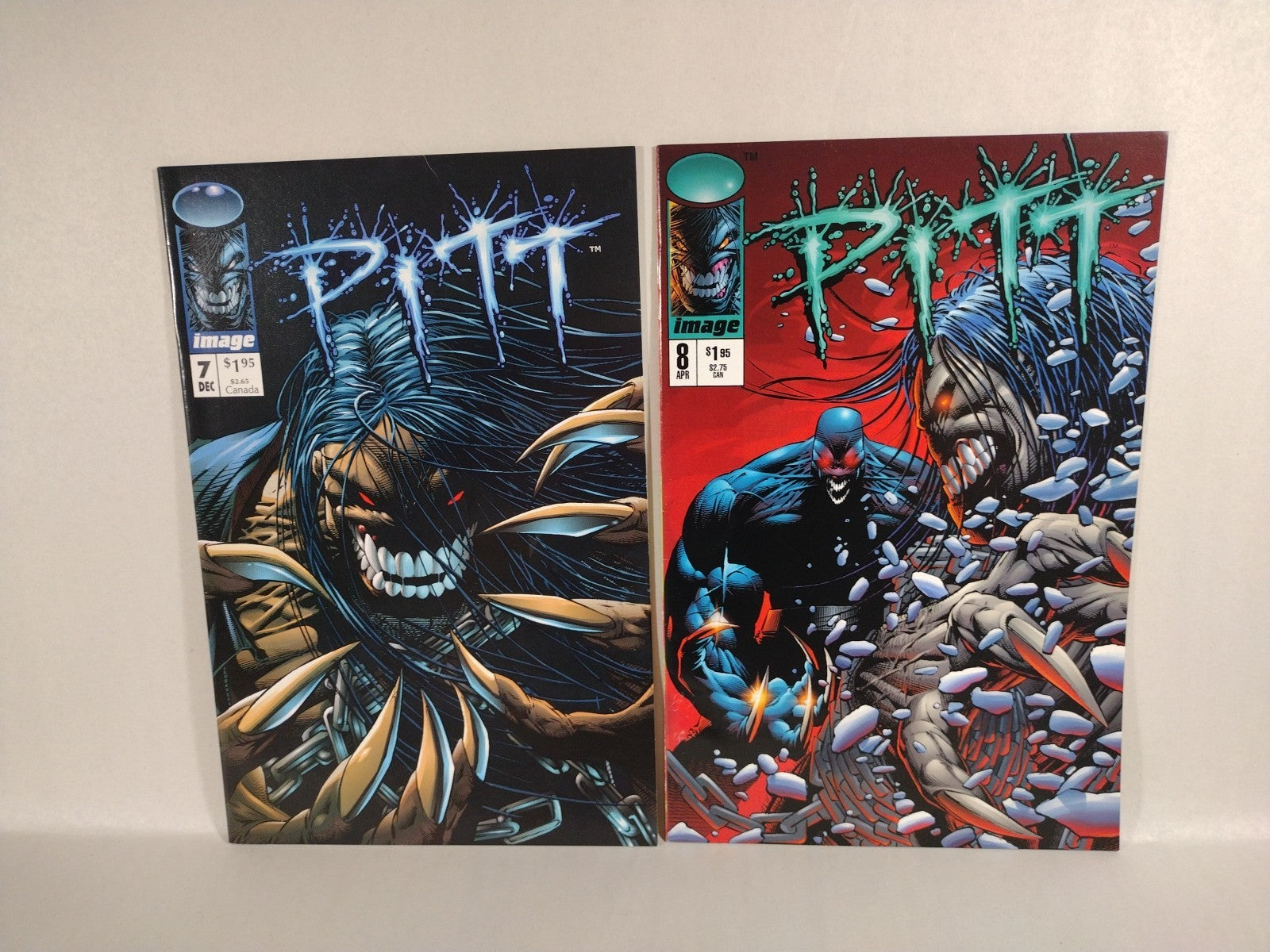 Pitt (1993) Image Comic Lot Set 1 2 3 4 5 6 7 8 9 10 Dale Keown Full Bleed VF-NM