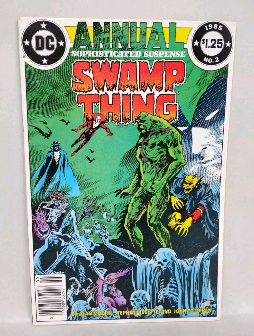 Swamp Thing (1985) Annual #2 & 50 1st Appearance Justice League Dark Alan Moore 