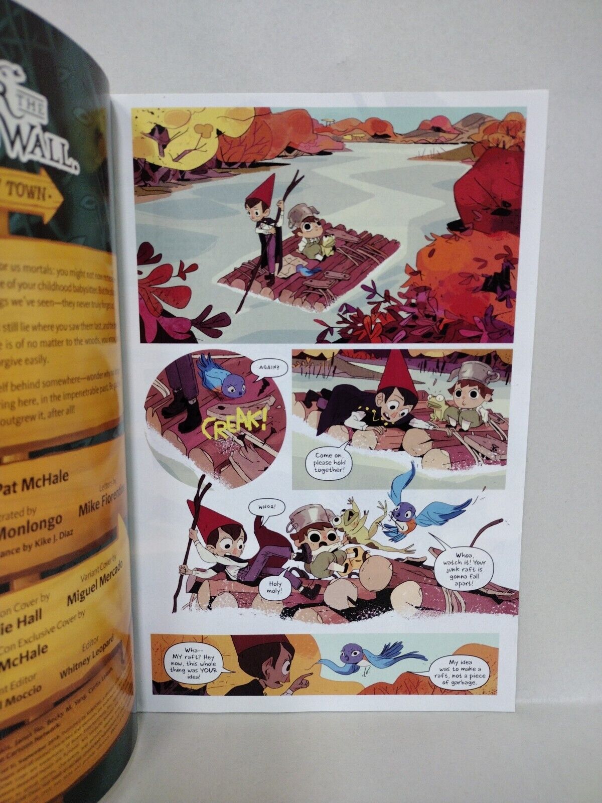 Over The Garden Wall Hollow Town #1 (2018) Boom Studios Comic NYCC Variant 1/500