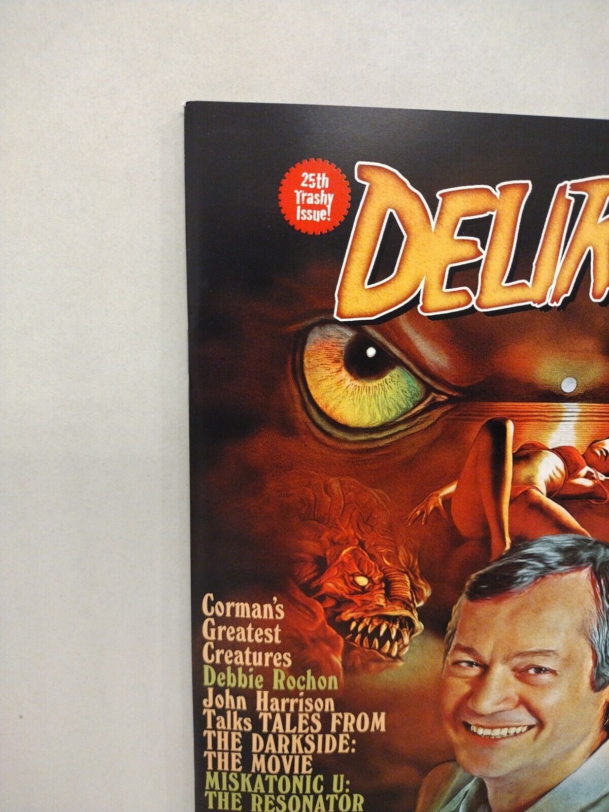 Delirium #25 (2020) Full Moon Horror Movie Magazine Roger Corman Exclusive 