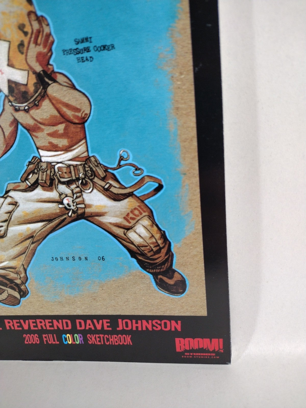 Dave Johnson 2006 Sketchbook TPB New Unread Boom! Devilpig Studios