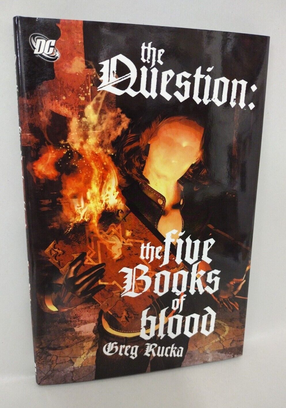 The Question Five Books Of Blood (2008) DC Hardcover Greg Rucka HC