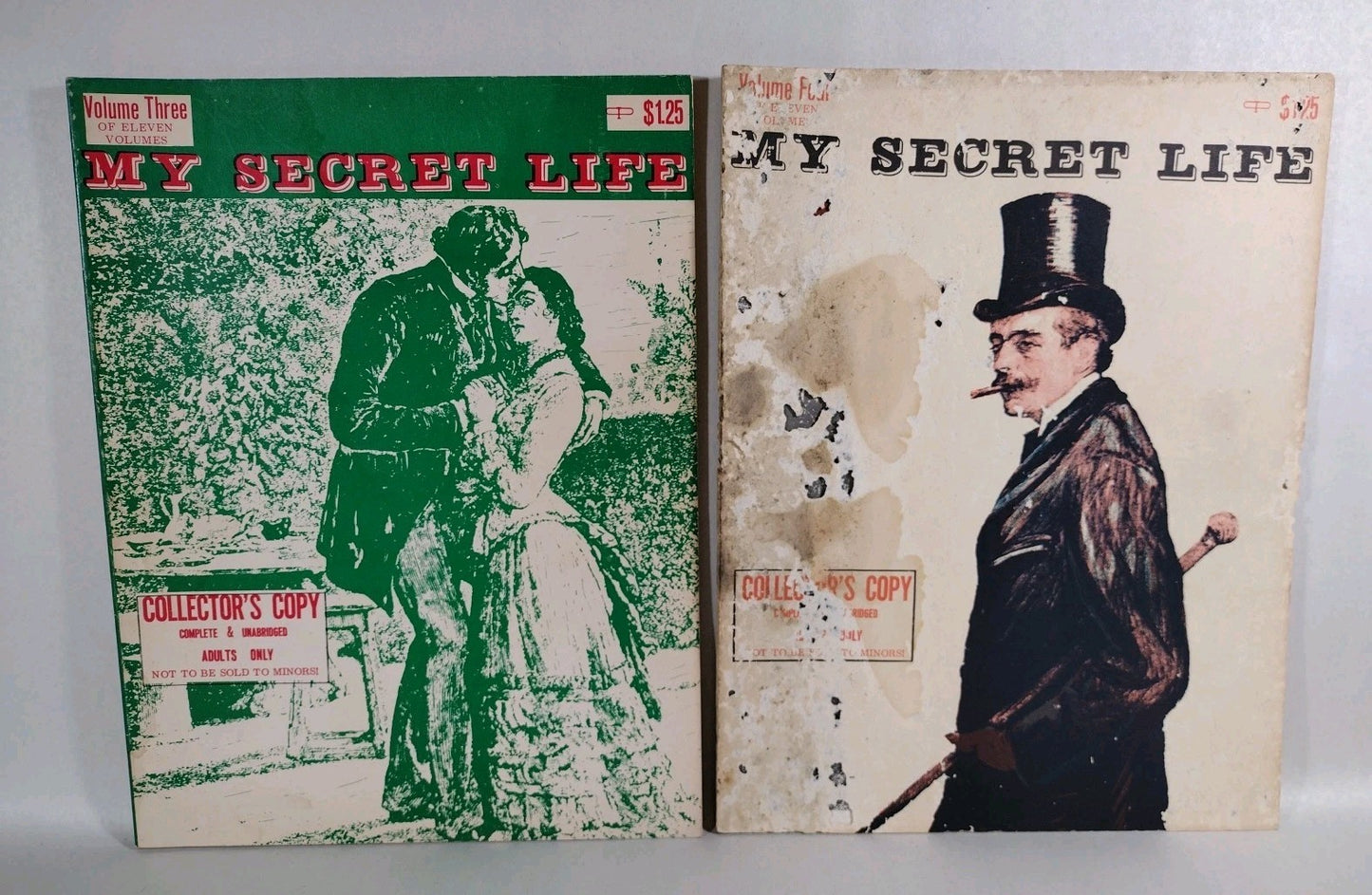 My Secret Life (1967) Magazine Lot Set #1-10 Reader Copies Collectors Pub