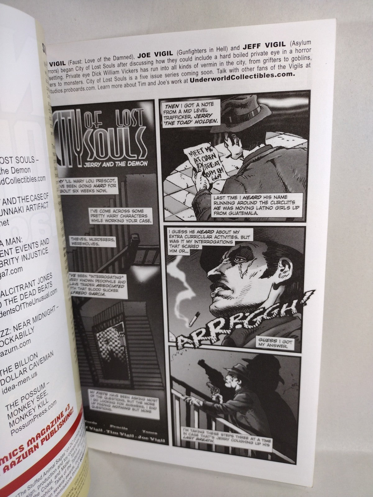 Indie Comics Magazine (2011) Aazurn Lot #1 2 3 4 5 6 Signed Tim Joe Vigil 