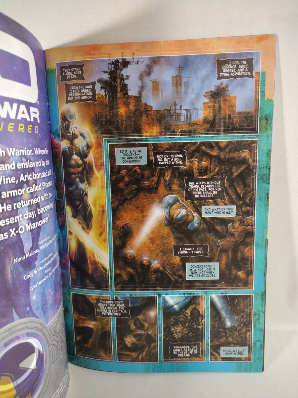 X-O Manowar Unconquered #1 (2023) Valiant Comic Blank Sketch Variant Cover NM