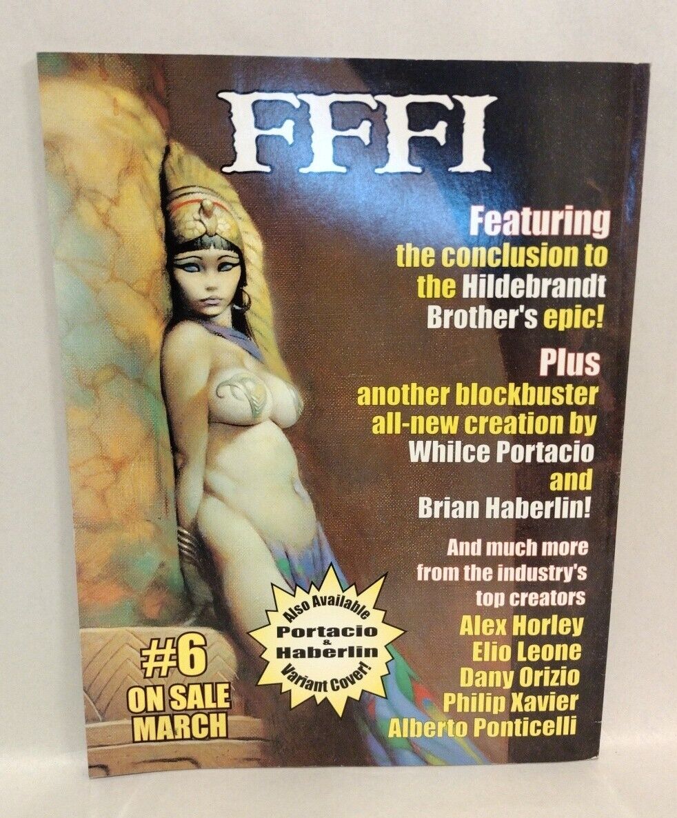 FRANK FRAZETTA FANTASY ILLUSTRATED Comic Magazine (1998) #1 3 4 5 6 