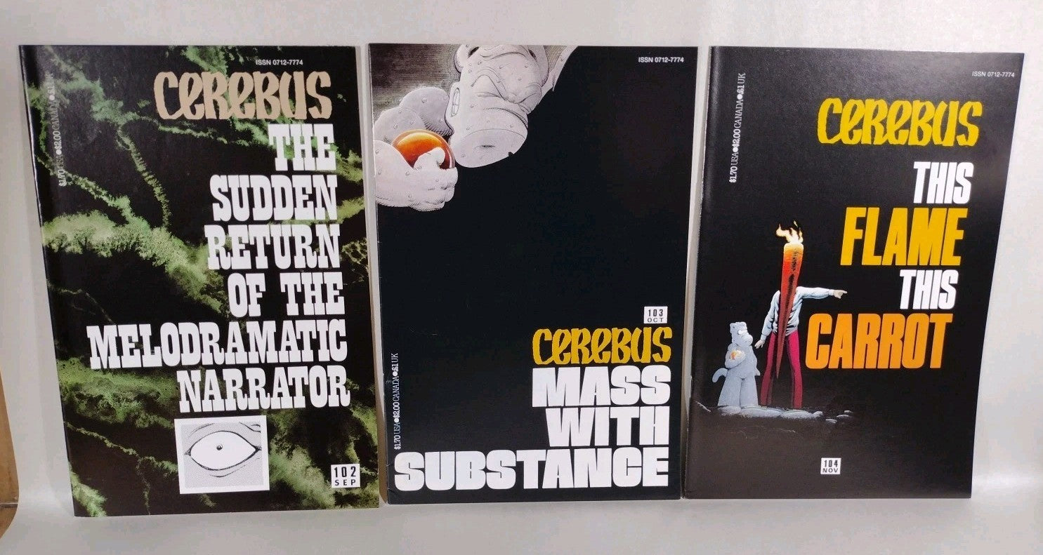 Cerebus The Aardvark 51-113 (1991) Dave Sim Complete Church & State Pt 1-60 +