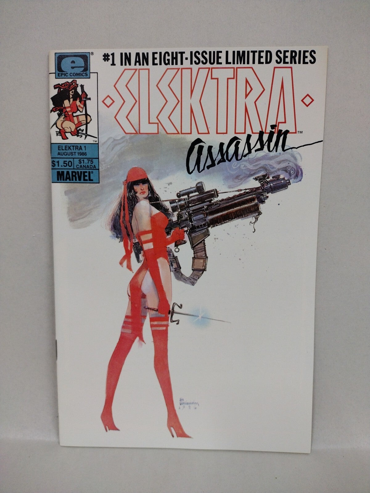 Elektra Assassin (1986) Marvel Comic Lot Set #1 2 3 4 5 7 8 Bill Sienkiewicz