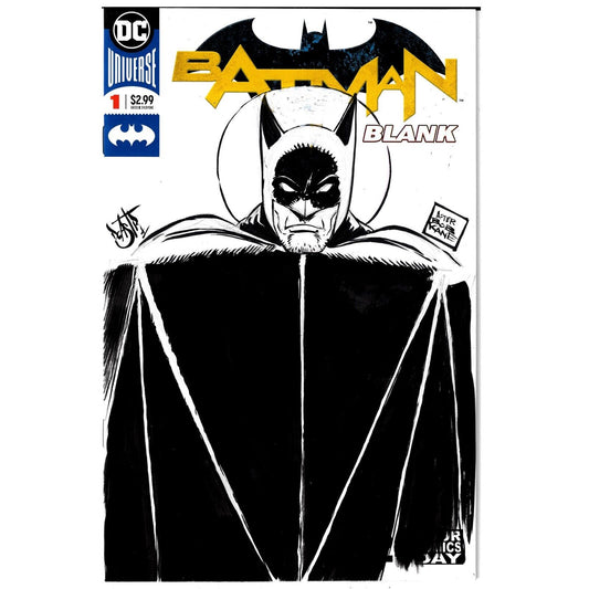 Batman Blank #1 (2020) Blank Cover Variant Comic Original Batman Dcastr Art 