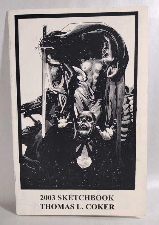 Thomas L Coker (2003) Ashcan Sketchbook Numbered 220 Of 500 Printed Batman VF