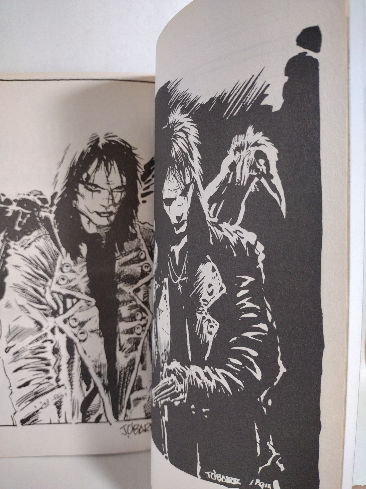 James O'Barr Original Sins #1 (1999) ACG Comic Crow Pin-Up Gallery FN