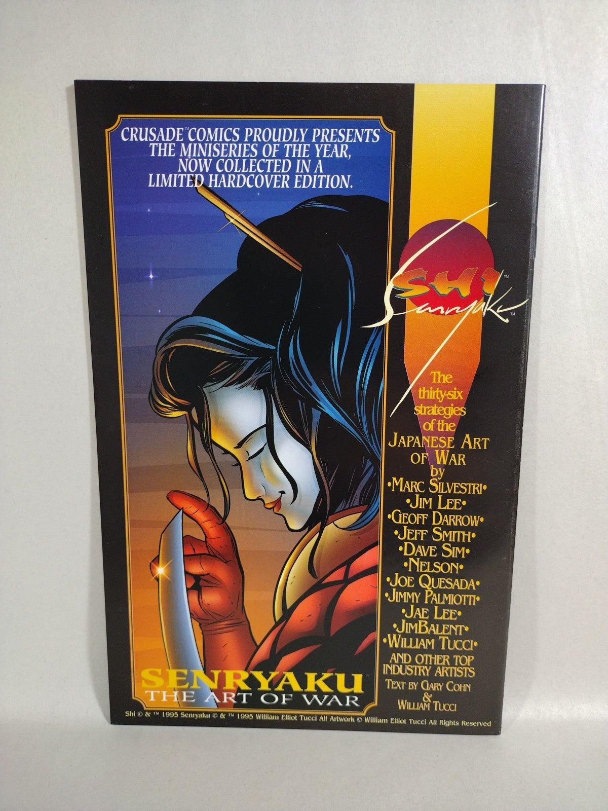 Tomoe (1995) Crusade Comic Lot Set #1 2 3 0 1st Appearance Shi 4 + One-Shots 