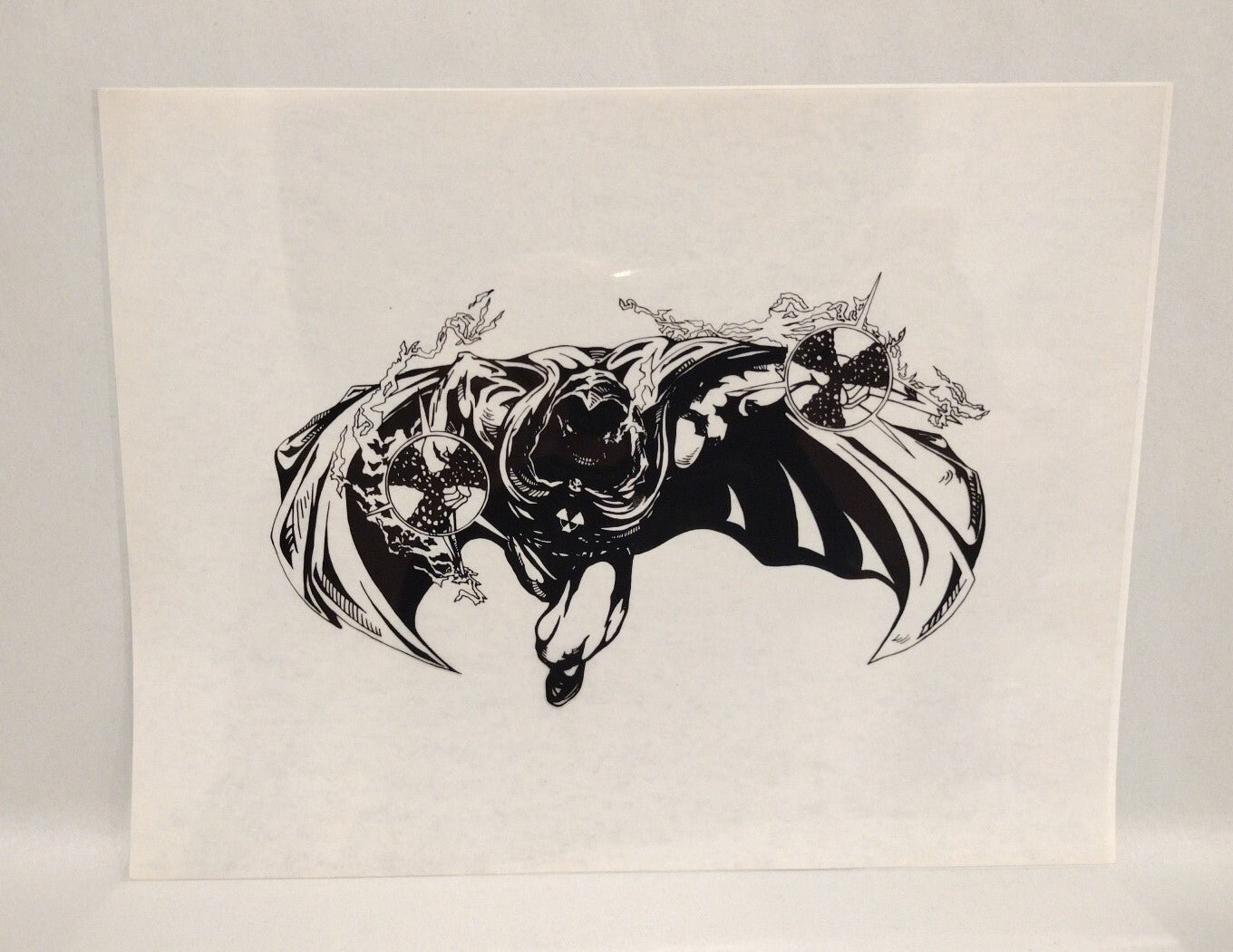 Fobia Comic (1994) Toxic Studios Transparent Print Portfolio Set W Folder Noyes