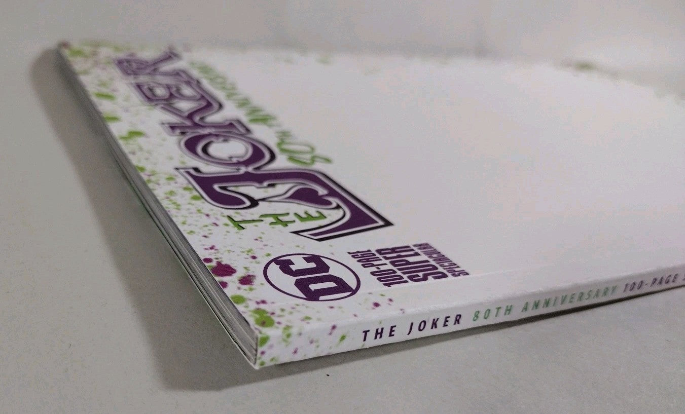 Joker: 80th Anniversary 100-Page Spectacular #1 Blank Sketch Variant Cover Comic