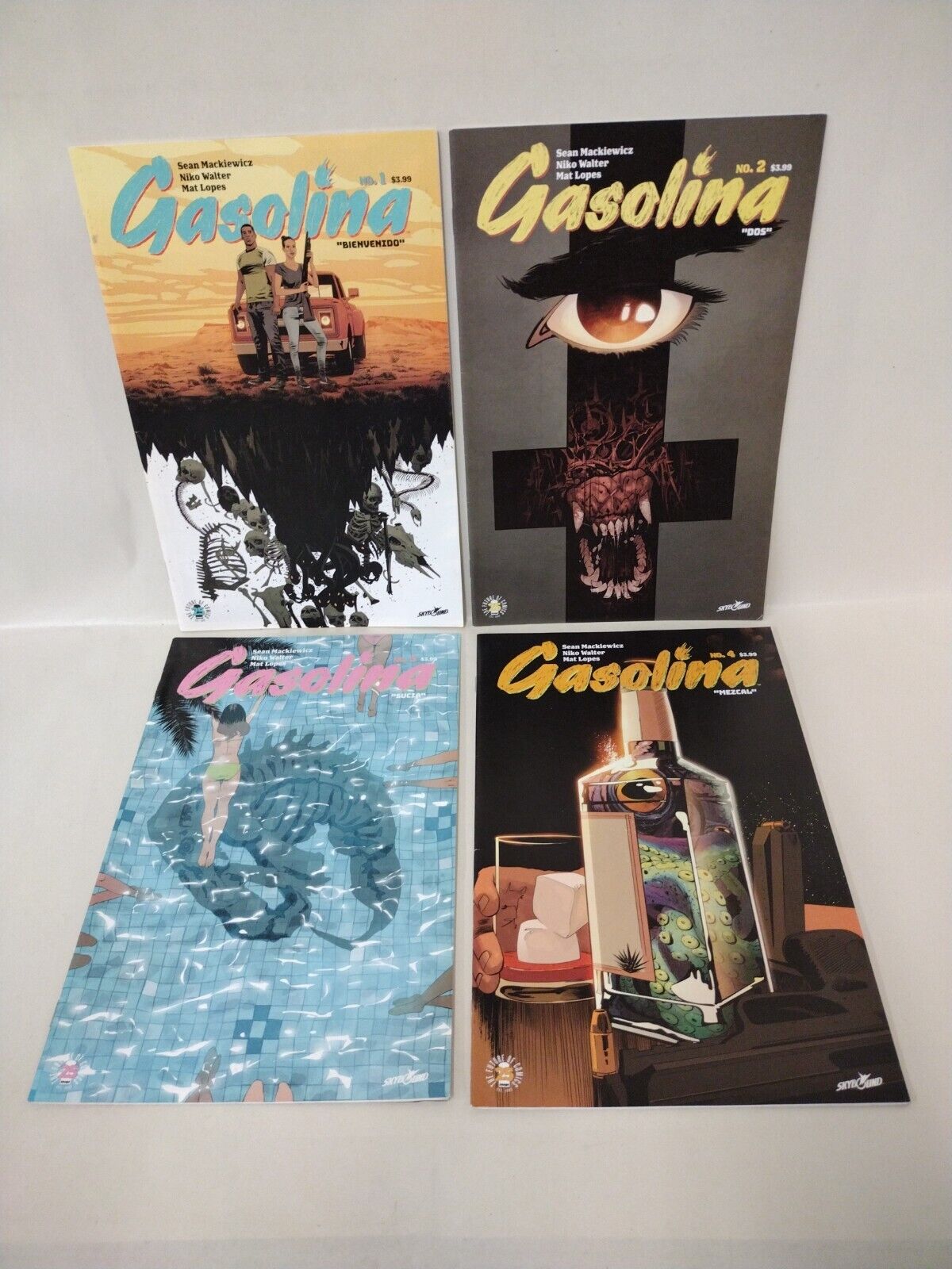 Gasolina (2019) Image Skybound Comic Set Complete Run #1-18 Mackiewicz Walter