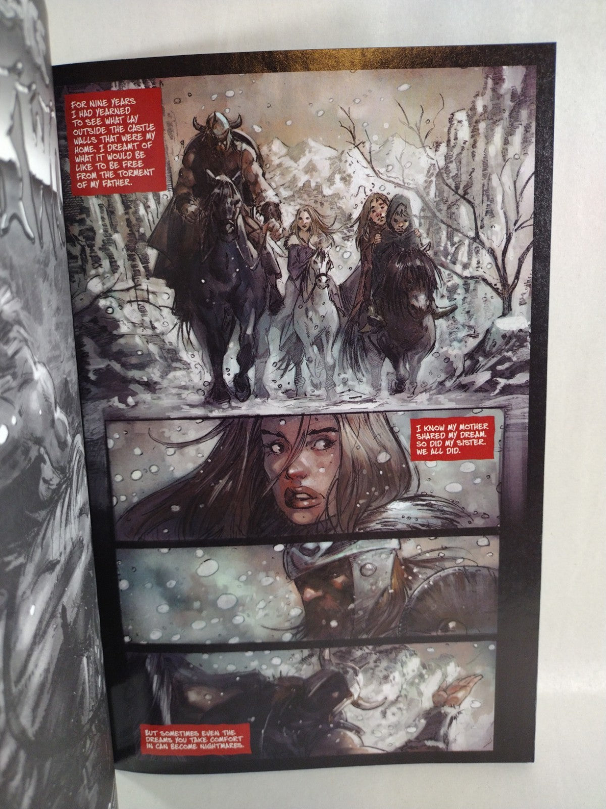 FIRE & ICE Darkwolf #1 Dynamite Sketch Variant Cover Comic W Original Art DCastr