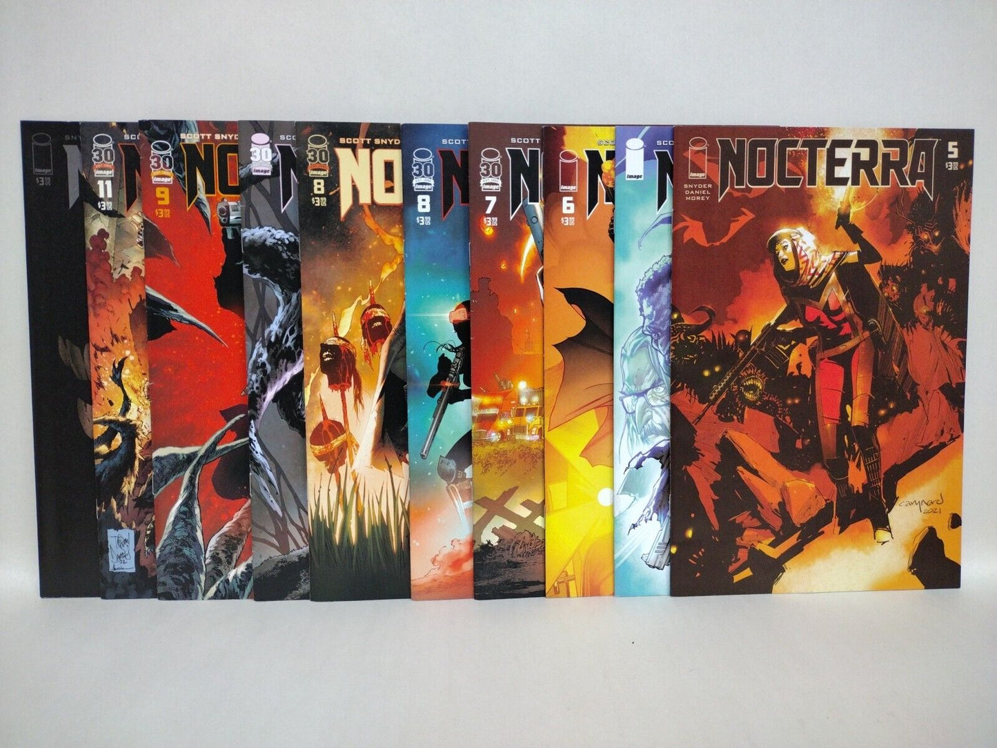 Nocterra (2021) Image Comic #5 6 7 8 9 11 Special 1 + Variants Tony Daniel VF-NM