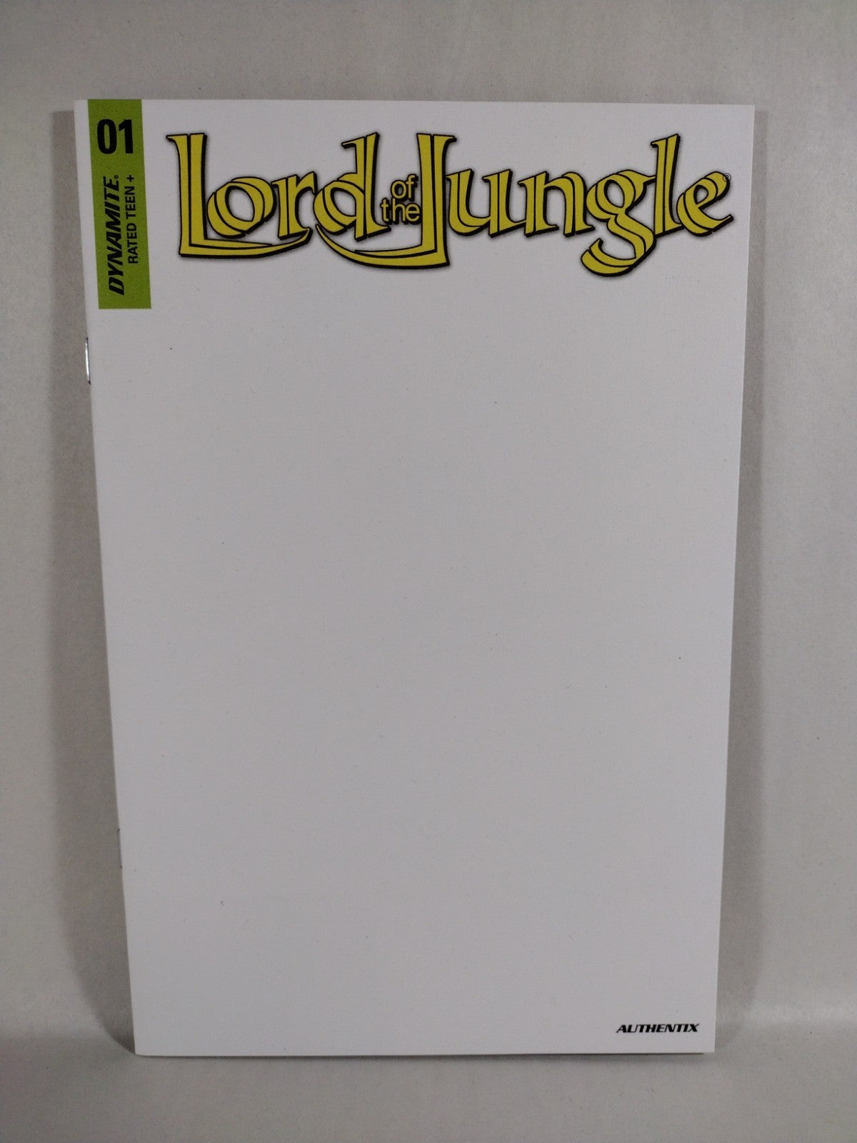 Lord Of The Jungle 1 (2022) Dynamite Comic Blank Sketch Variant Cover New NM