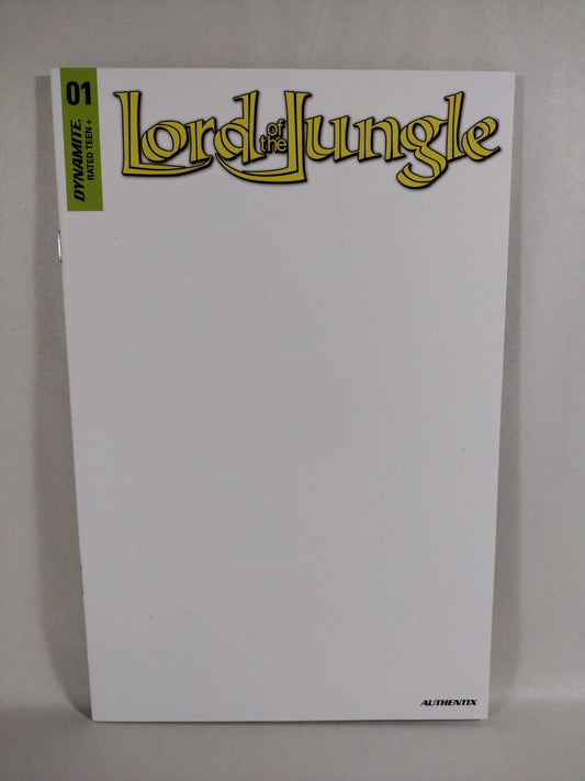 Lord Of The Jungle 1 (2022) Dynamite Comic Blank Sketch Variant Cover New NM