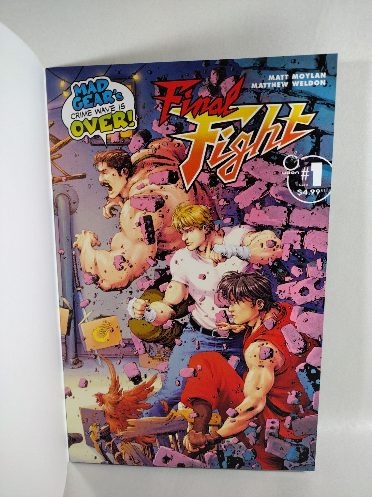 Final Fight #1 (2024) Udon Capcom Comic Blank Sketch Cover Variant New NM