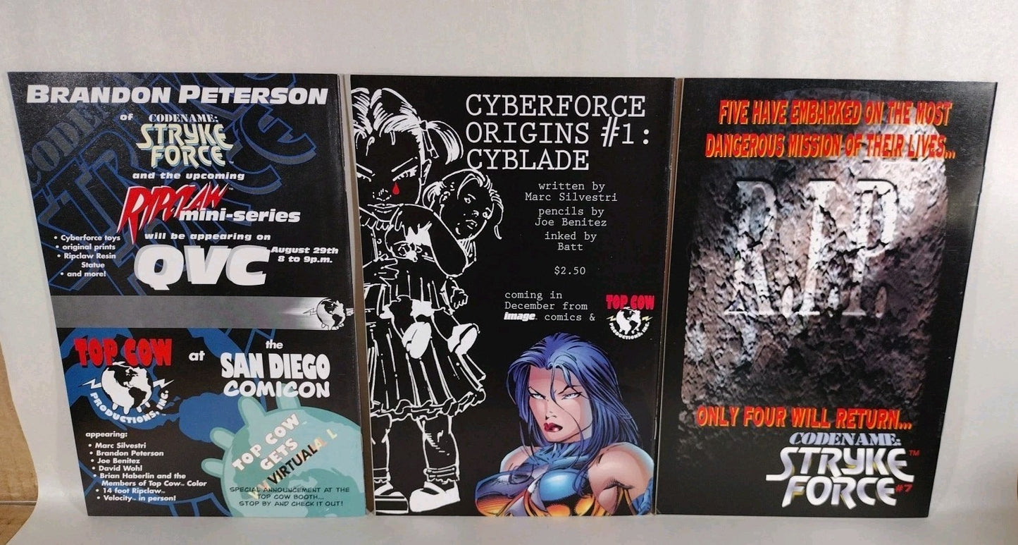 Cyberforce (1992) #1-4 (1993) #0 1 2 4-8 10-12 19 Origins #1 Image Comic Lot Set