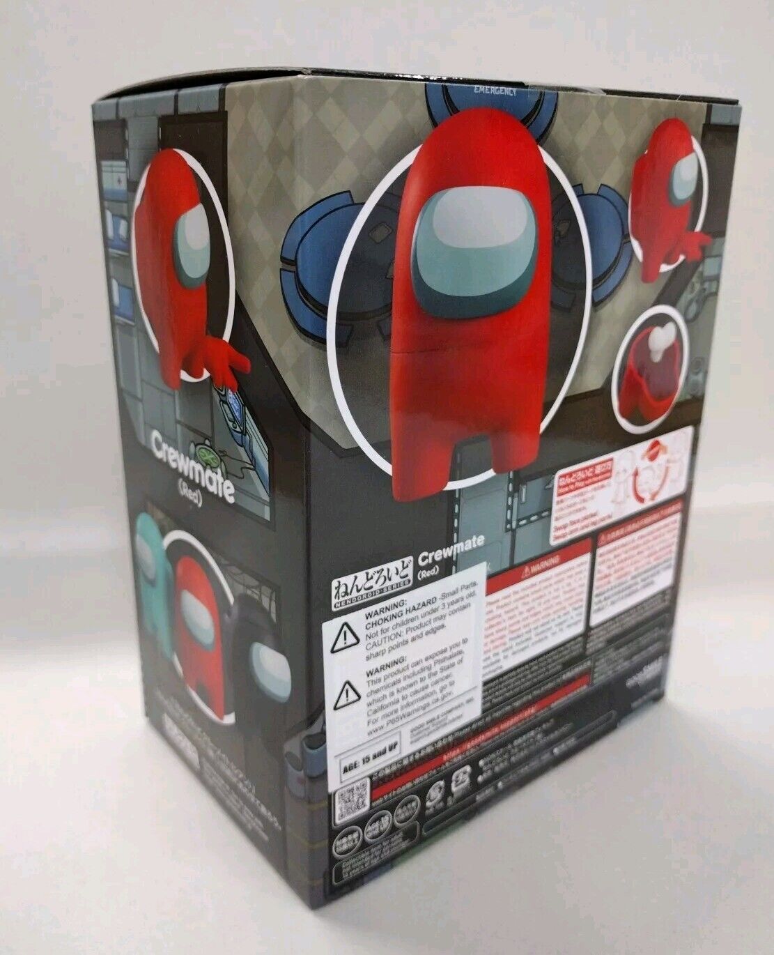 Among Us Crewmate Red Nendoroid 1791a Figure Good Smile Co. New In Box