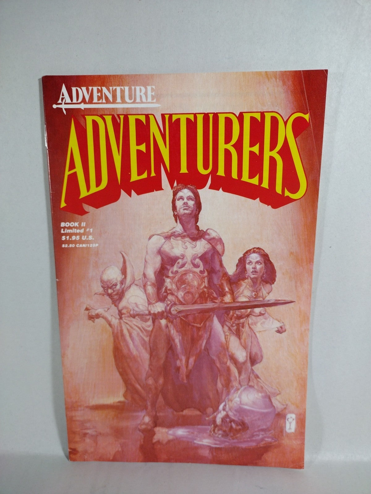 Adventurers Book II (1987) Adventure Publications Comic Lot #0 1 1 2 3 4 FN-VF