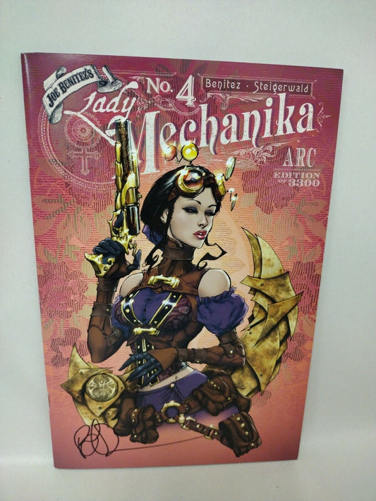 Lady Mechanika (2014) #4 ARC Limited Edition Variant Signed Joe Benitez Comic