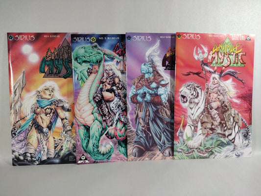 Animal Mystic (1995) Sirius Comic Lot Set #1 2 3 4 Dark One Greg Williams VF-NM