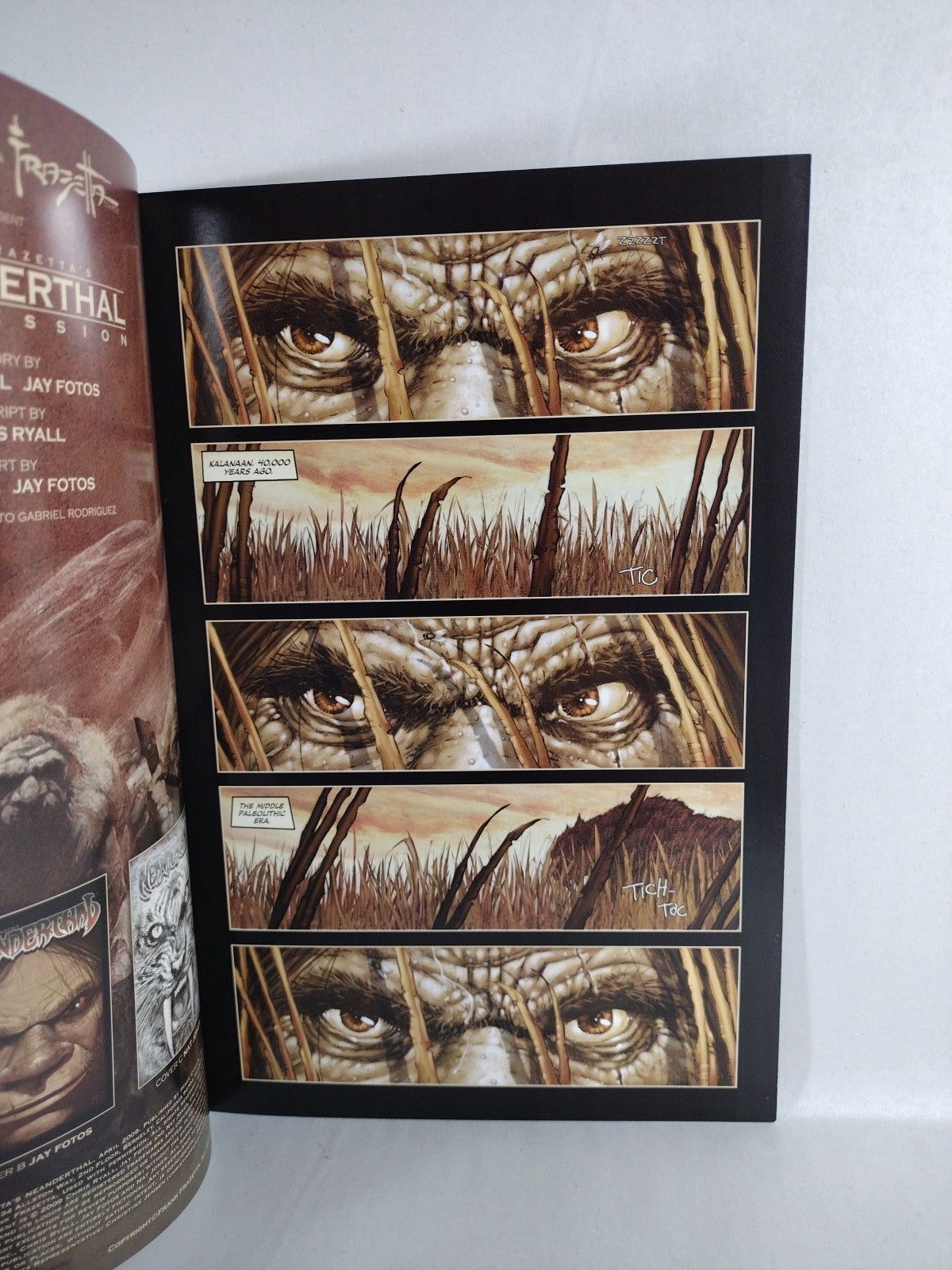 Frank Frazetta Neanderthal #1 Image Comic One Shot Phoenix Exclusive AP Signed