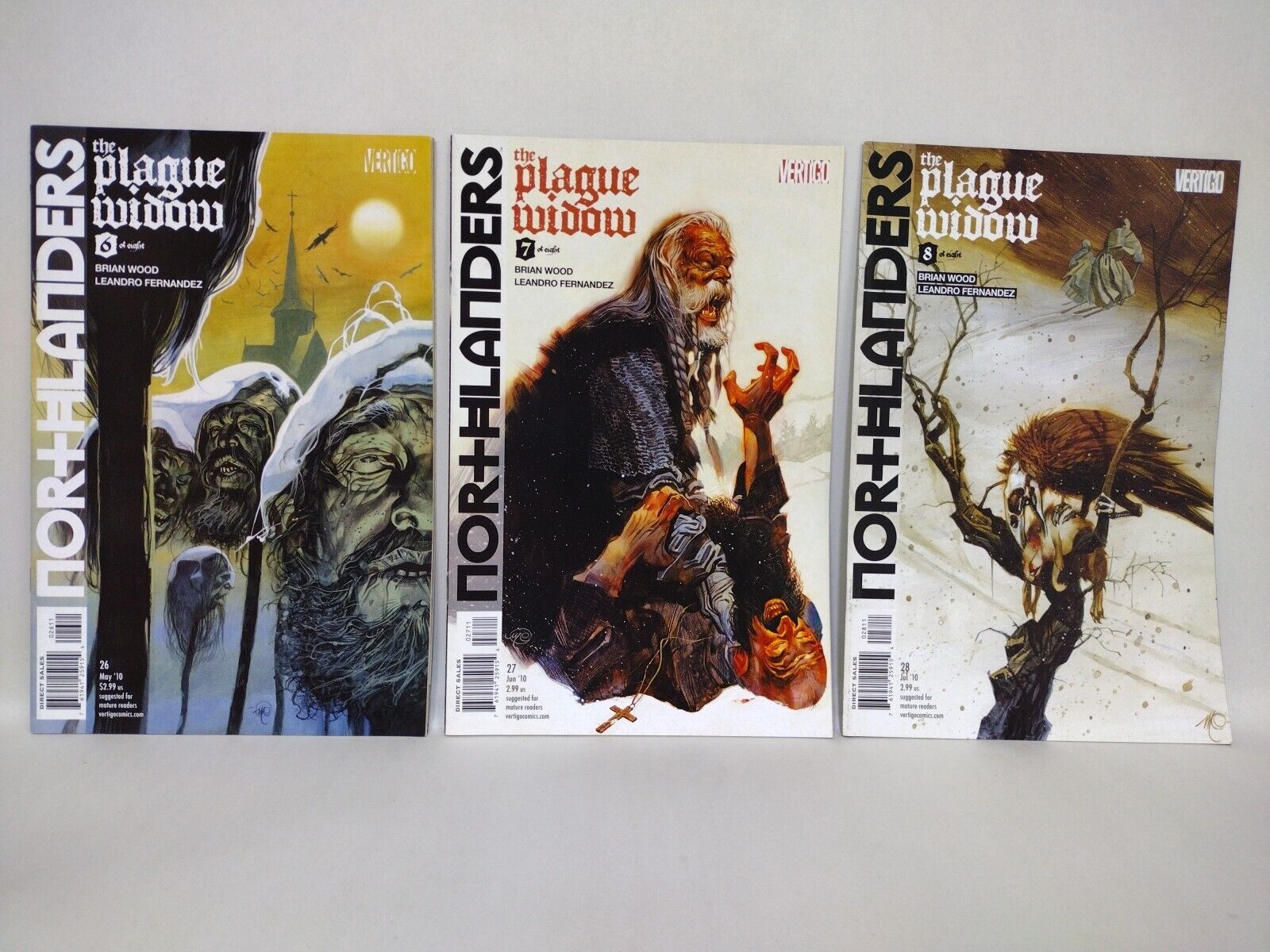 Northlanders (2009) Vertigo Viking Comic Lot Set #17-37 Brian Wood