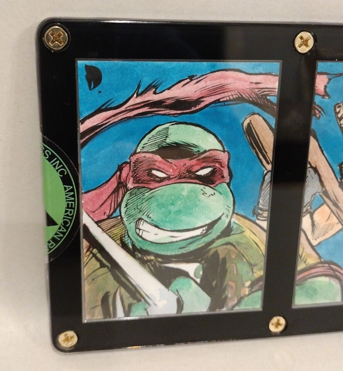 TMNT Dave Castr PSC Iron Claw Series (2023) 3 Puzzle Card In Case Raph Rat King