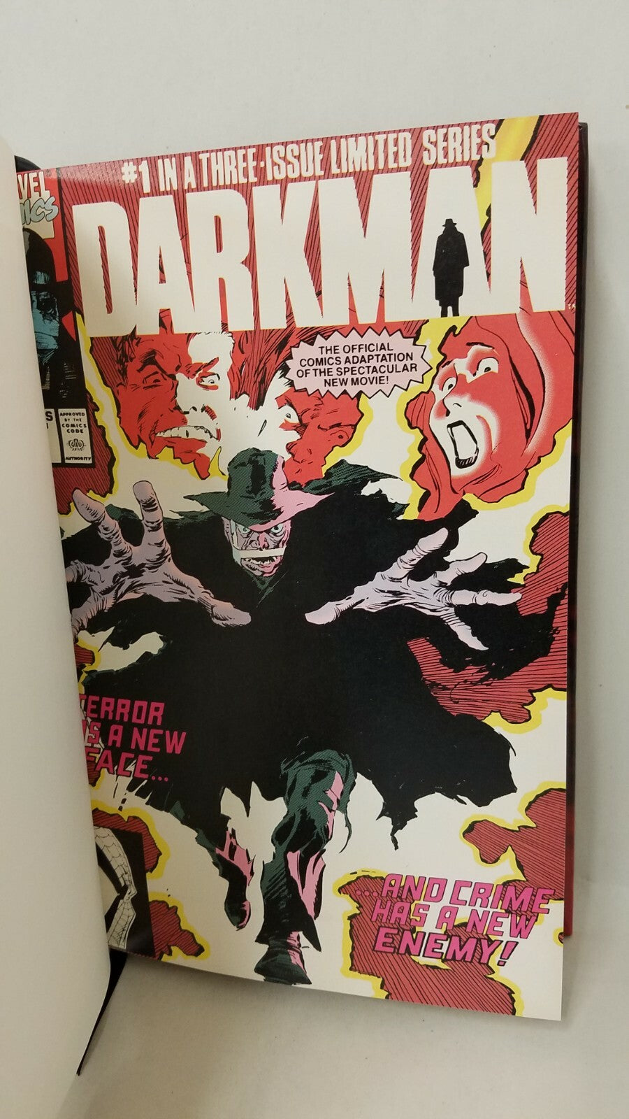 Darkman Omnibus (1990-2007) Custom Bound Comic Hardcover ARG COA 122 Joe Jusko