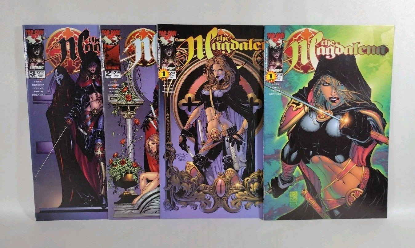 Magdelena Vol 1 (2000) Image Top Cow Comic Complete Miniseries #1 2 3 + Variant