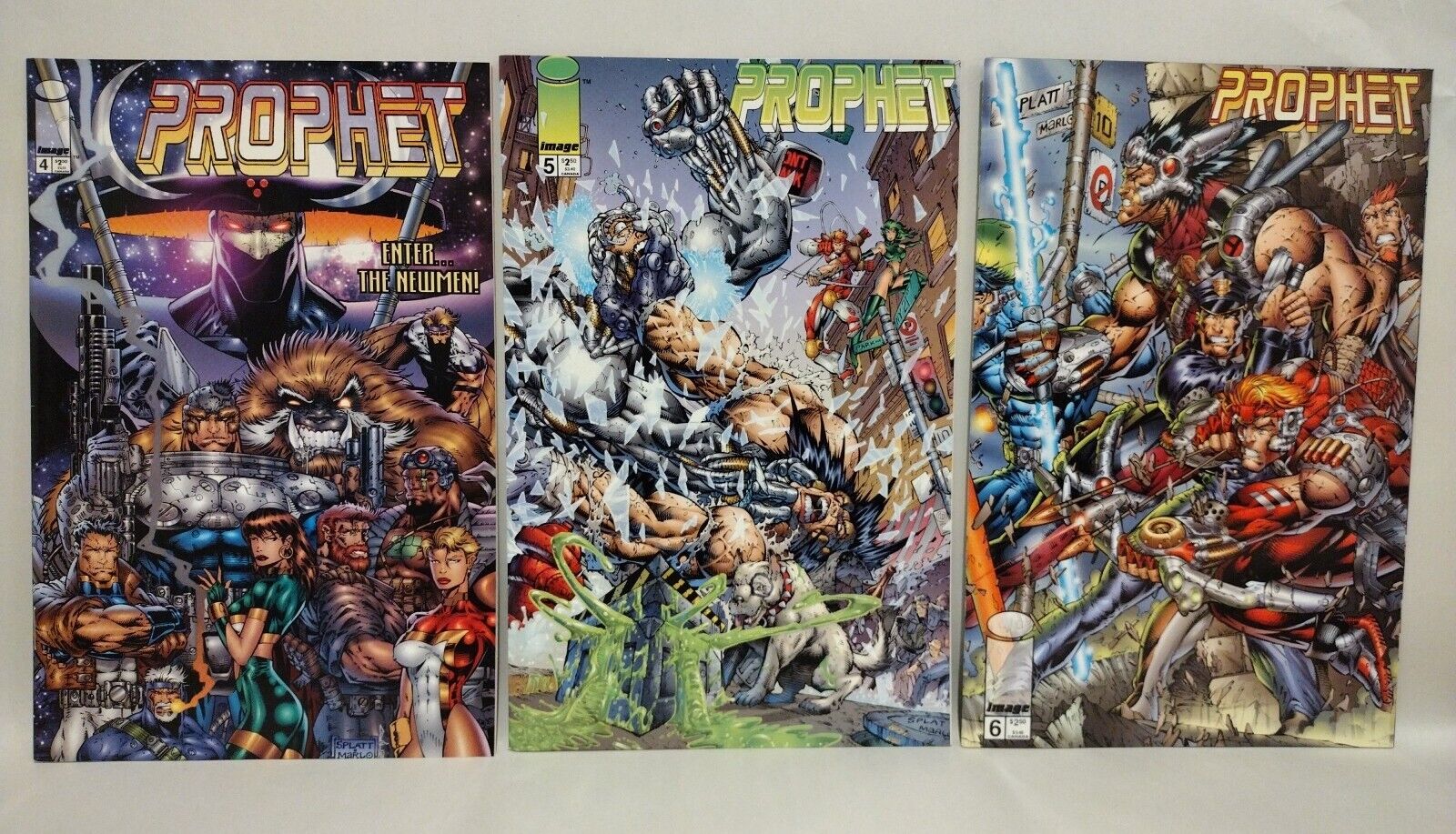 Prophet Vol 2 (1996) Image Comic Lot #4 5 6 Stephen Platt