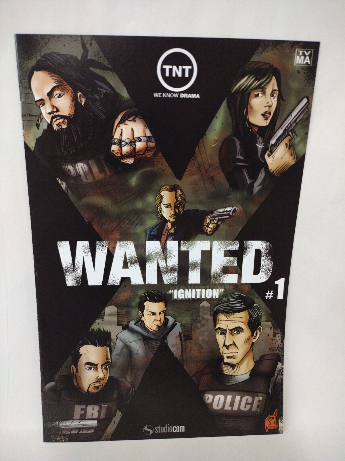 Wanted #1 (2005) TNT TV Show Promotional Comic Rare