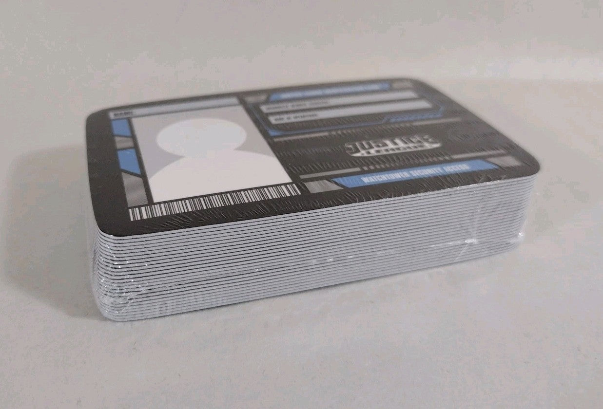 Justice League 2025 Watchtower Security Access Promo Card DC Blank ID Set Of 24
