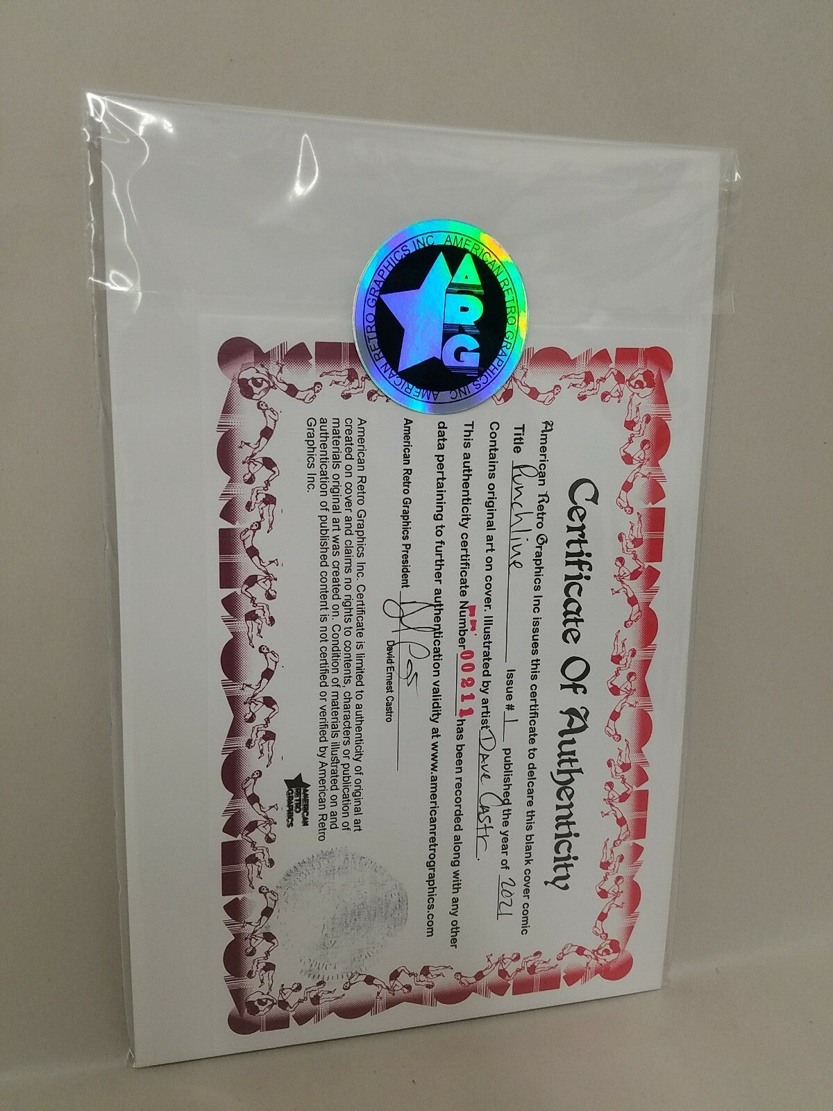 Punchline #1 (2021) DC Comic Sketch Cover W Original DCastr Art ARG COA 211